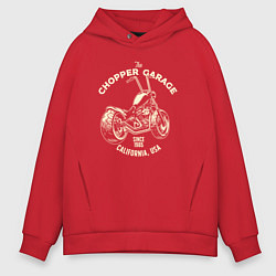 Мужское худи оверсайз Chopper garage