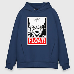 Толстовка оверсайз мужская Float Pennywise, цвет: тёмно-синий