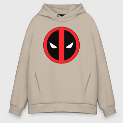 Мужское худи оверсайз Deadpool logo