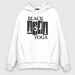 Мужское худи оверсайз Yoga black