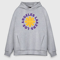 Мужское худи оверсайз LA Lakers team