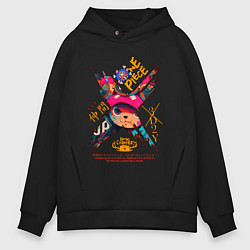 Мужское худи оверсайз One Piece Chopper Tony Tony