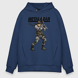 Мужское худи оверсайз Snake Solid soldier