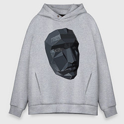 Мужское худи оверсайз Boss mask