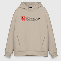 Толстовка оверсайз мужская Stronghold Crusader Definitive Edition, цвет: миндальный