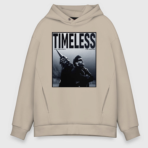 Мужское худи оверсайз Timeless / Миндальный – фото 1