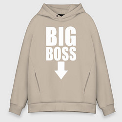 Мужское худи оверсайз Big boss arrow