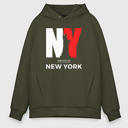 Мужское худи оверсайз The city of New York