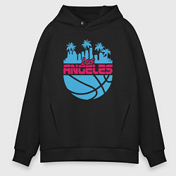 Мужское худи оверсайз Lakers city