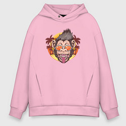 Мужское худи оверсайз Summer monkey