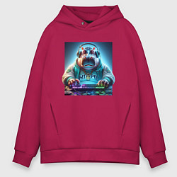 Мужское худи оверсайз Hippo - esports player