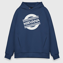 Мужское худи оверсайз Rock Nirvana