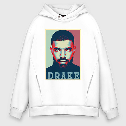 Мужское худи оверсайз Drake / Белый – фото 1