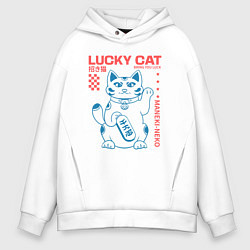 Мужское худи оверсайз Maneki neko
