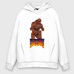 Мужское худи оверсайз Doom солдат
