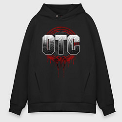 Толстовка оверсайз мужская Roman Reigns otc wwe logo, цвет: черный