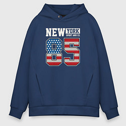 Мужское худи оверсайз New York 85