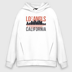 Мужское худи оверсайз California - Los Angeles