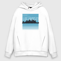 Мужское худи оверсайз Los Angeles city