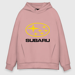 Мужское худи оверсайз Subaru Logo