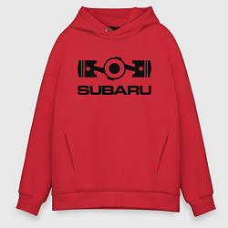 Мужское худи оверсайз Subaru