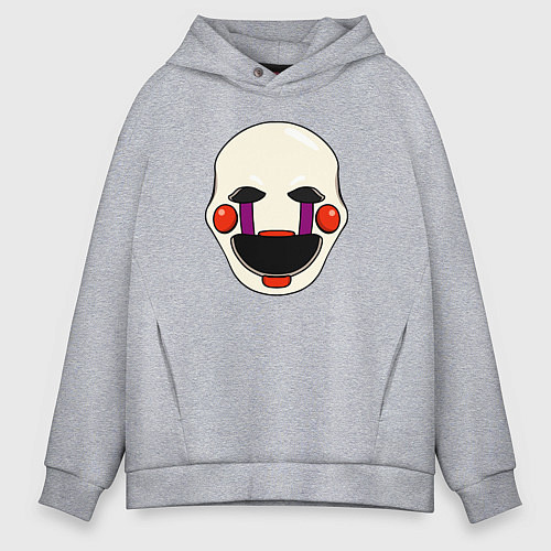 Мужское худи оверсайз Puppet FNAF Марионетка / Меланж – фото 1