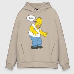 Мужское худи оверсайз D'oh mood