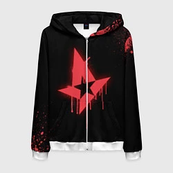 Мужская толстовка на молнии Astralis: Black collection