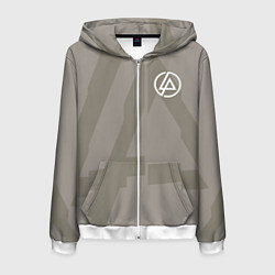 Мужская толстовка на молнии Linkin Park: Grey style