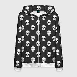 Мужская толстовка на молнии BFMV: Skulls