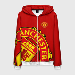 Мужская толстовка на молнии FC Man United: Red Exclusive