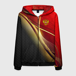 Мужская толстовка на молнии RUSSIA SPORT: Gold Collection