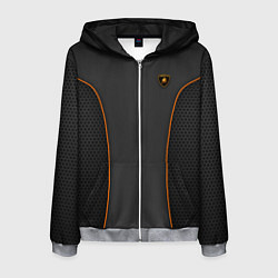 Мужская толстовка на молнии Lamborghini Style