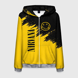 Мужская толстовка на молнии NIRVANA