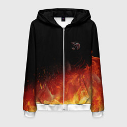 Мужская толстовка на молнии Ведьмак сериал