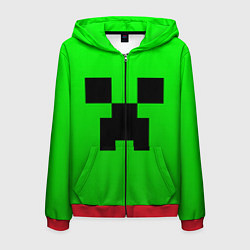 Мужская толстовка на молнии MINECRAFT