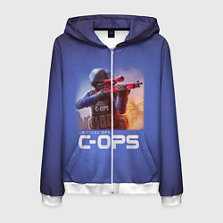 Мужская толстовка на молнии Critical Ops