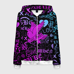 Мужская толстовка на молнии LIL PEEP
