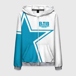 Толстовка 3D на молнии мужская ВДВ, цвет: 3D-меланж