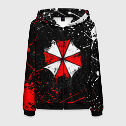 Мужская толстовка на молнии RESIDENT EVIL UMBRELLA