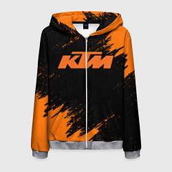 Мужская толстовка на молнии KTM