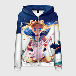 Мужская толстовка на молнии SAILOR MOON