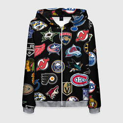 Мужская толстовка на молнии NBA PATTERN