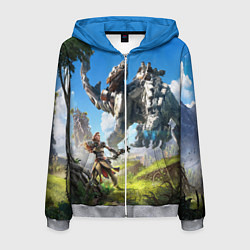 Мужская толстовка на молнии HORIZON ZERO DAWN