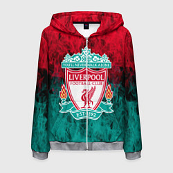 Мужская толстовка на молнии LIVERPOOL