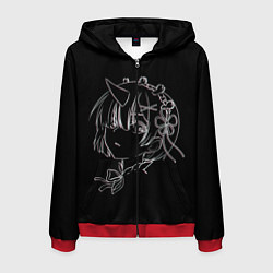 Мужская толстовка на молнии Re:Zero