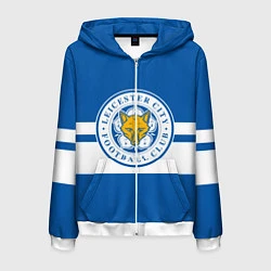 Мужская толстовка на молнии LEICESTER CITY