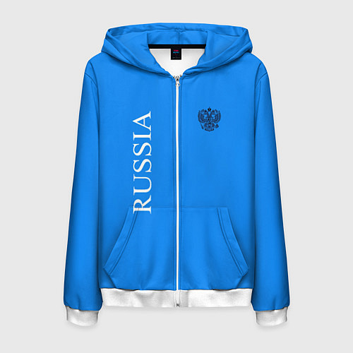 Мужская толстовка на молнии RF FASHION / 3D-Белый – фото 1