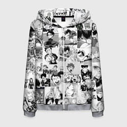 Мужская толстовка на молнии Haikyu