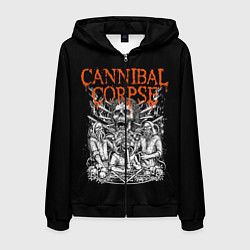 Мужская толстовка на молнии Cannibal Corpse